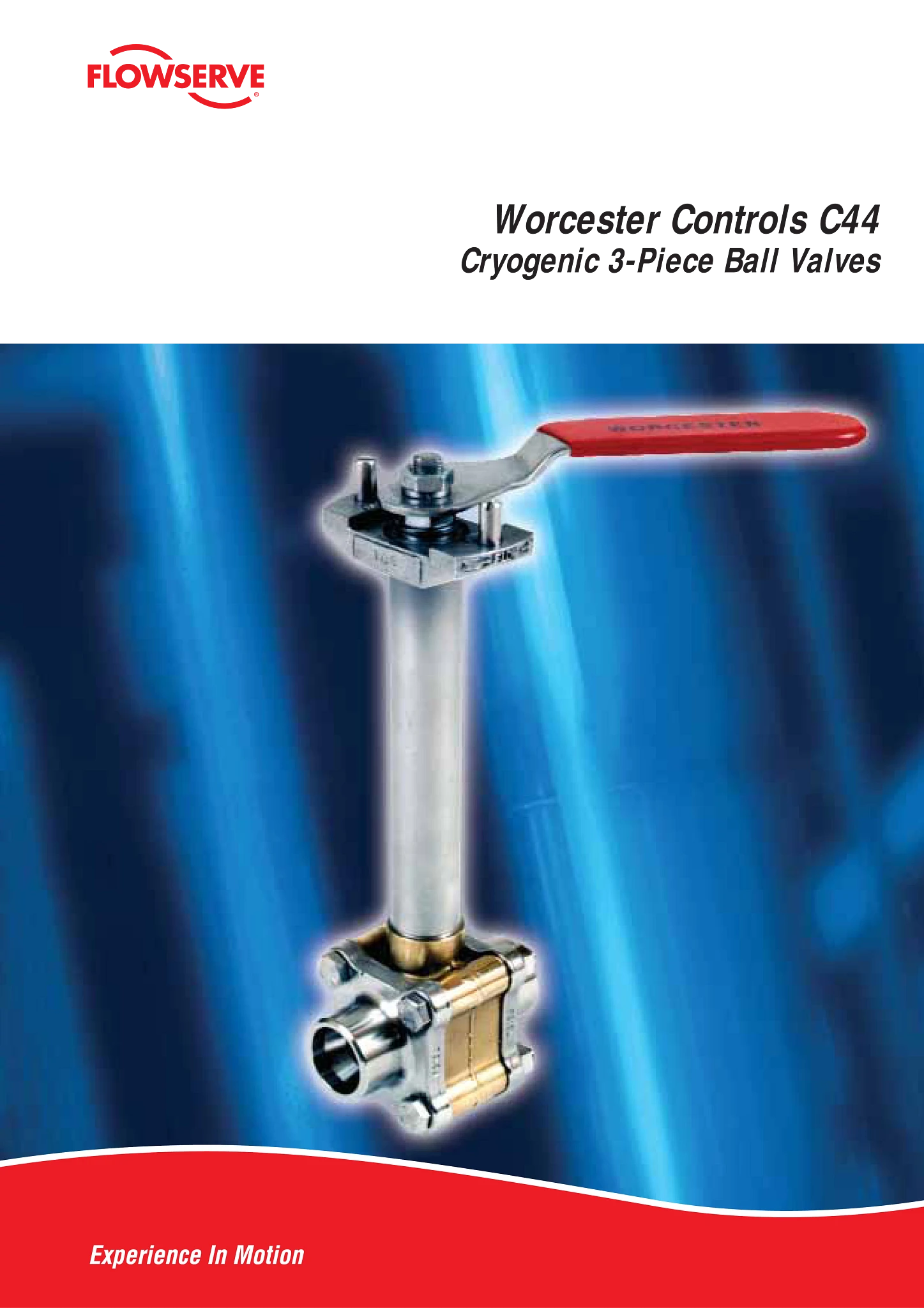 Worcester Controls C44系列3片式低温球阀手册(欧洲/亚洲)