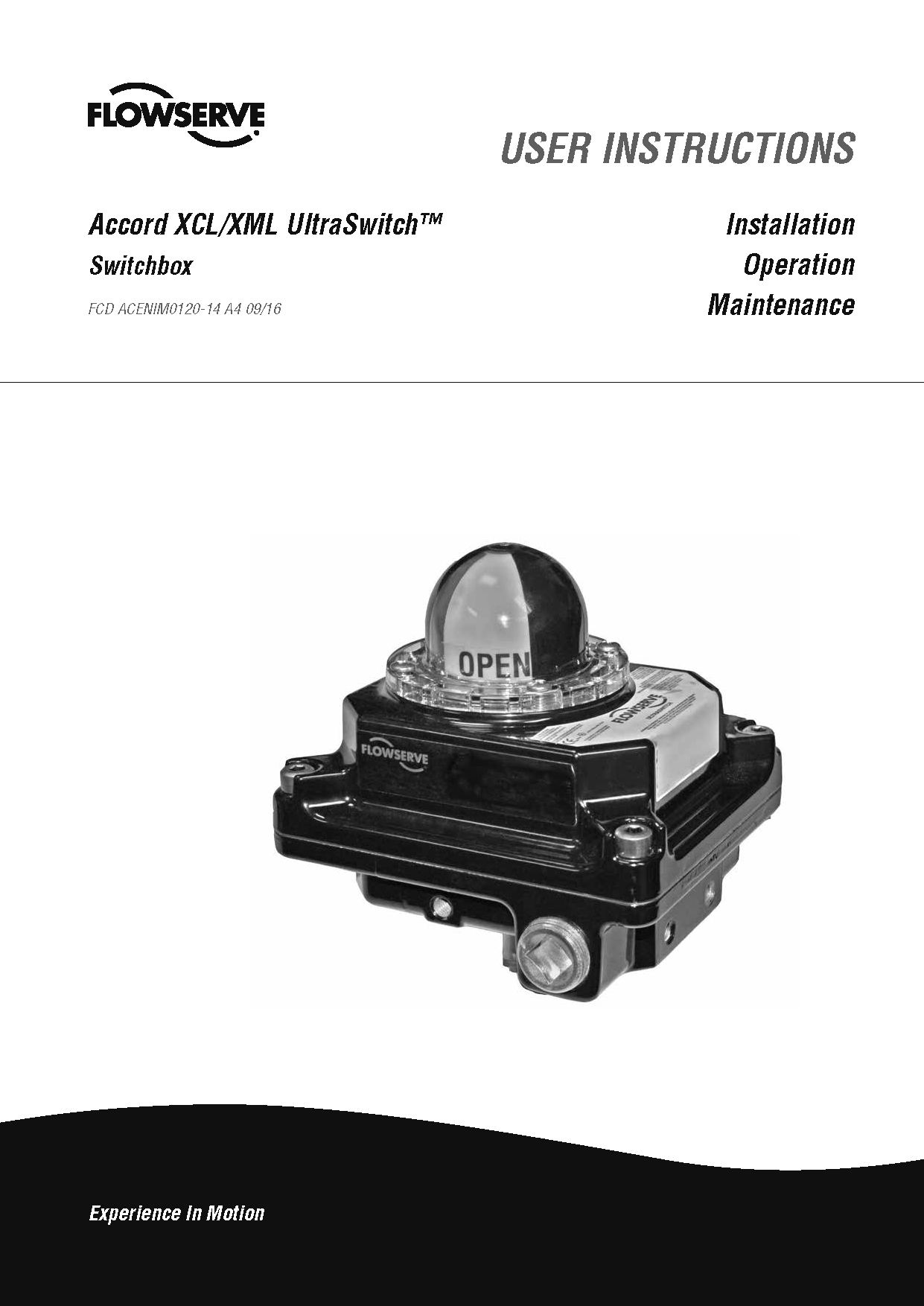 Accord UltraSwitch™ XCL / XML使用说明(IOM)