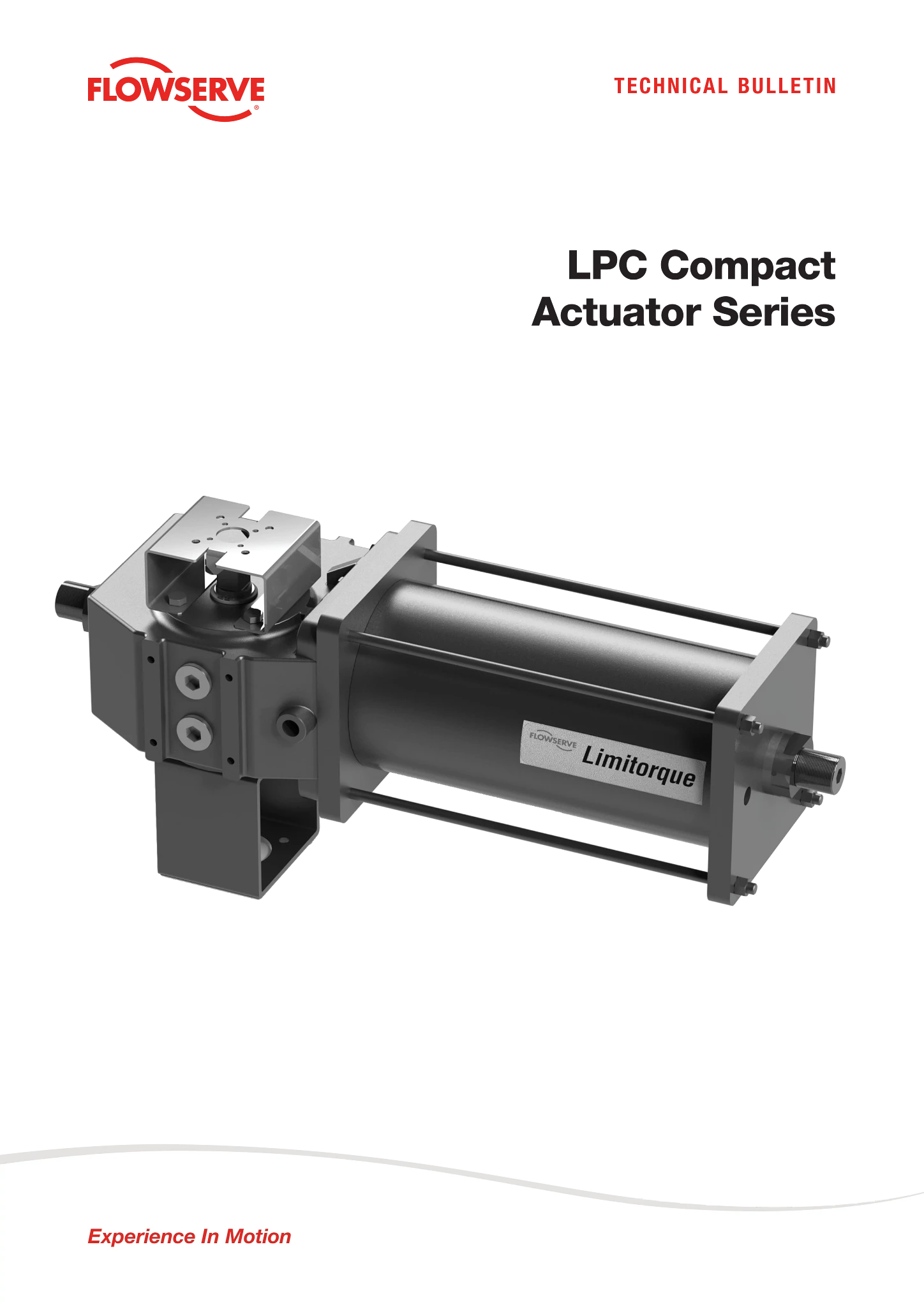 Limitorque LPC 气动阀门执行器技术公告