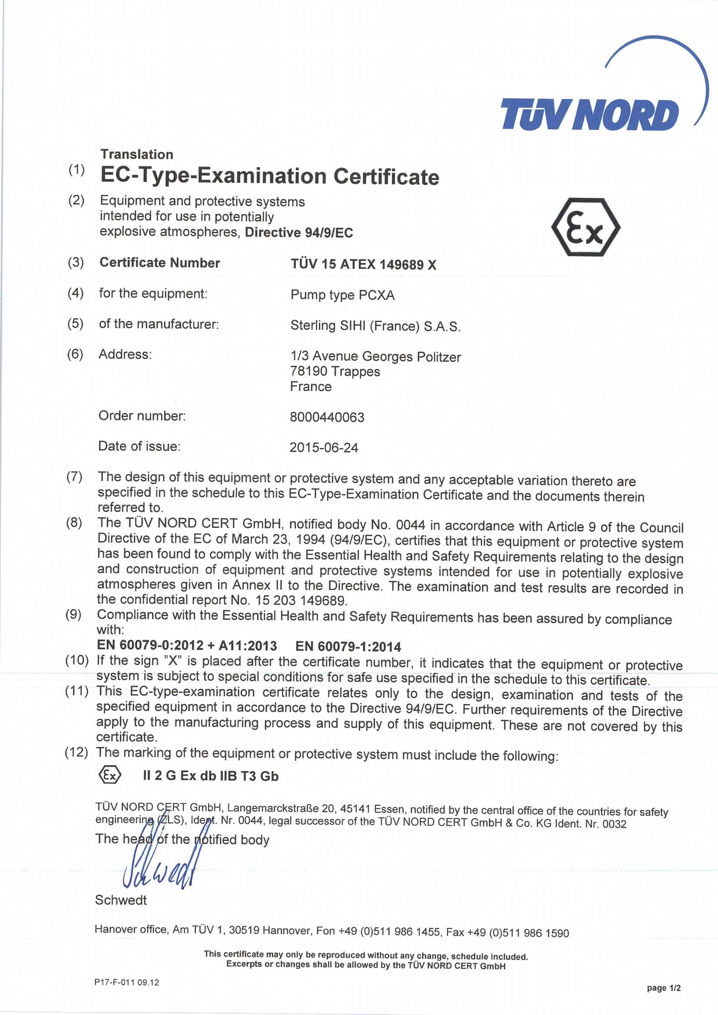 PCXA侧通道泵系列