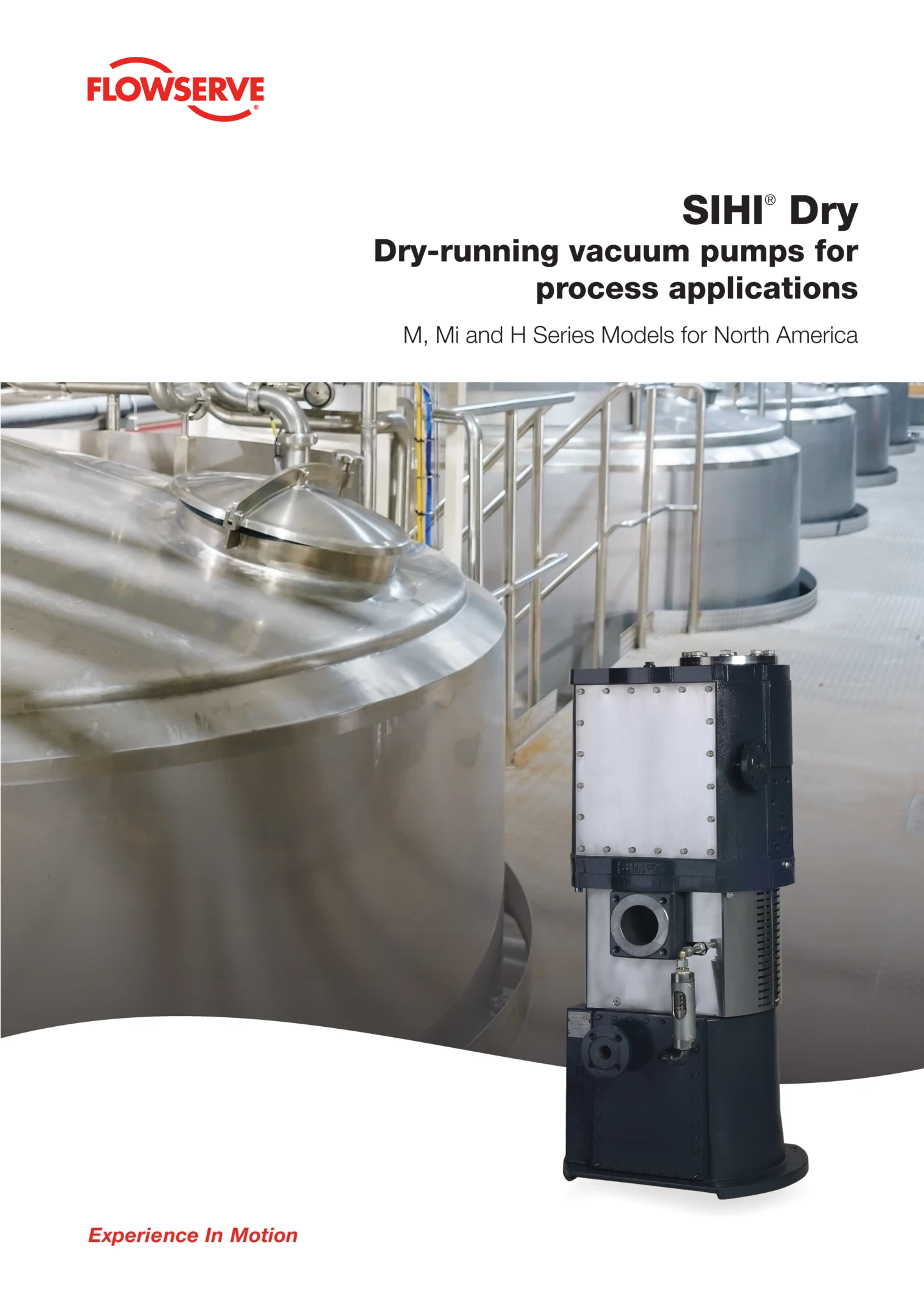适用于工艺应用的SIHI® Dry M、Mi和H系列干式真空泵（北美）