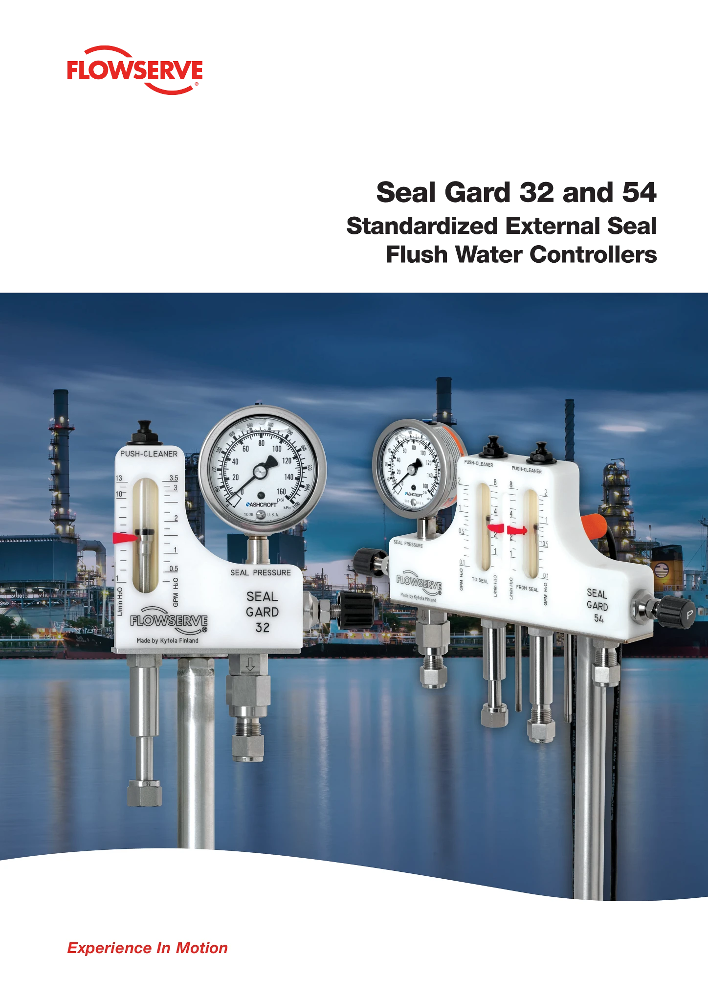 Seal Gard 32、54标准化外部密封冲洗水流控制器