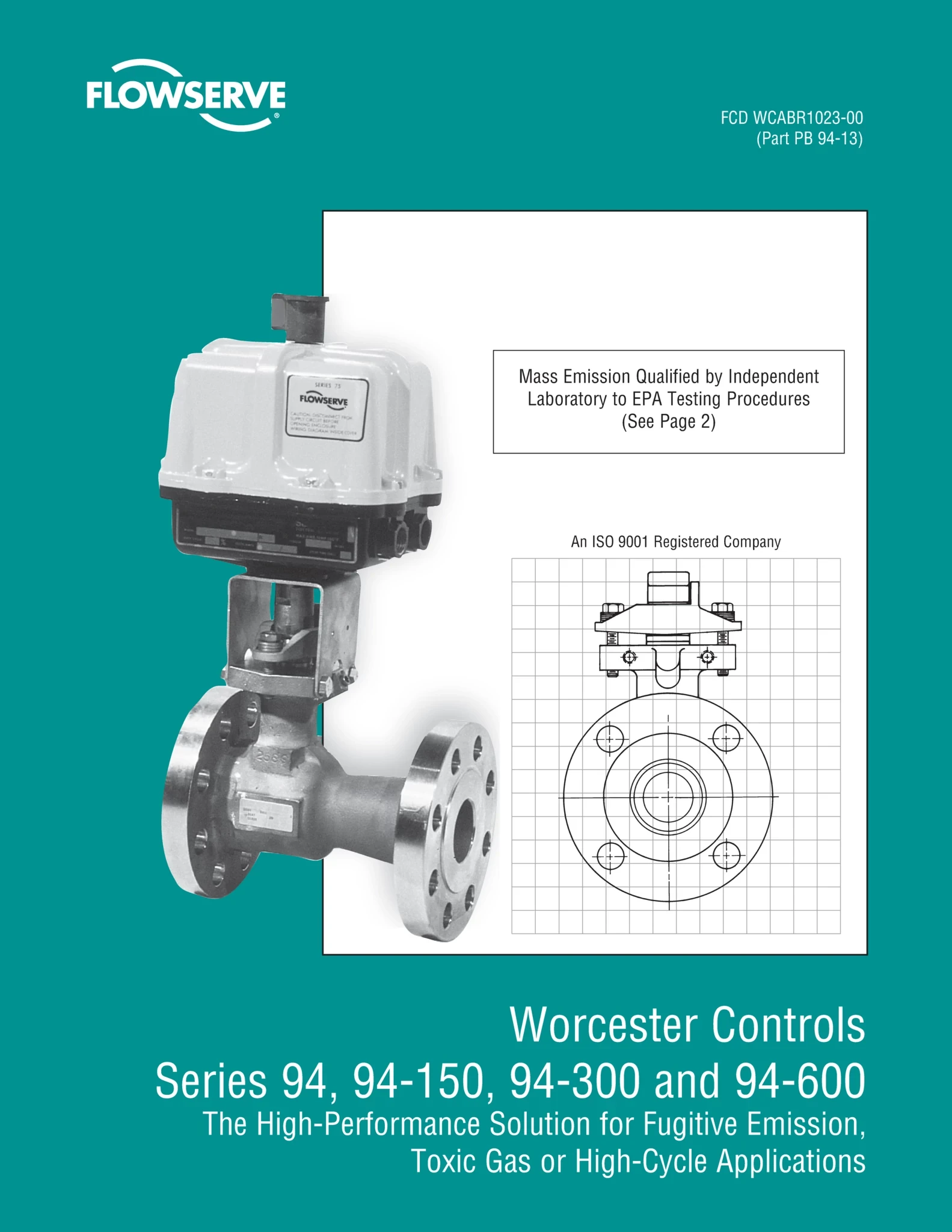 Worcester Controls 94系列高完整性球阀手册（美洲）