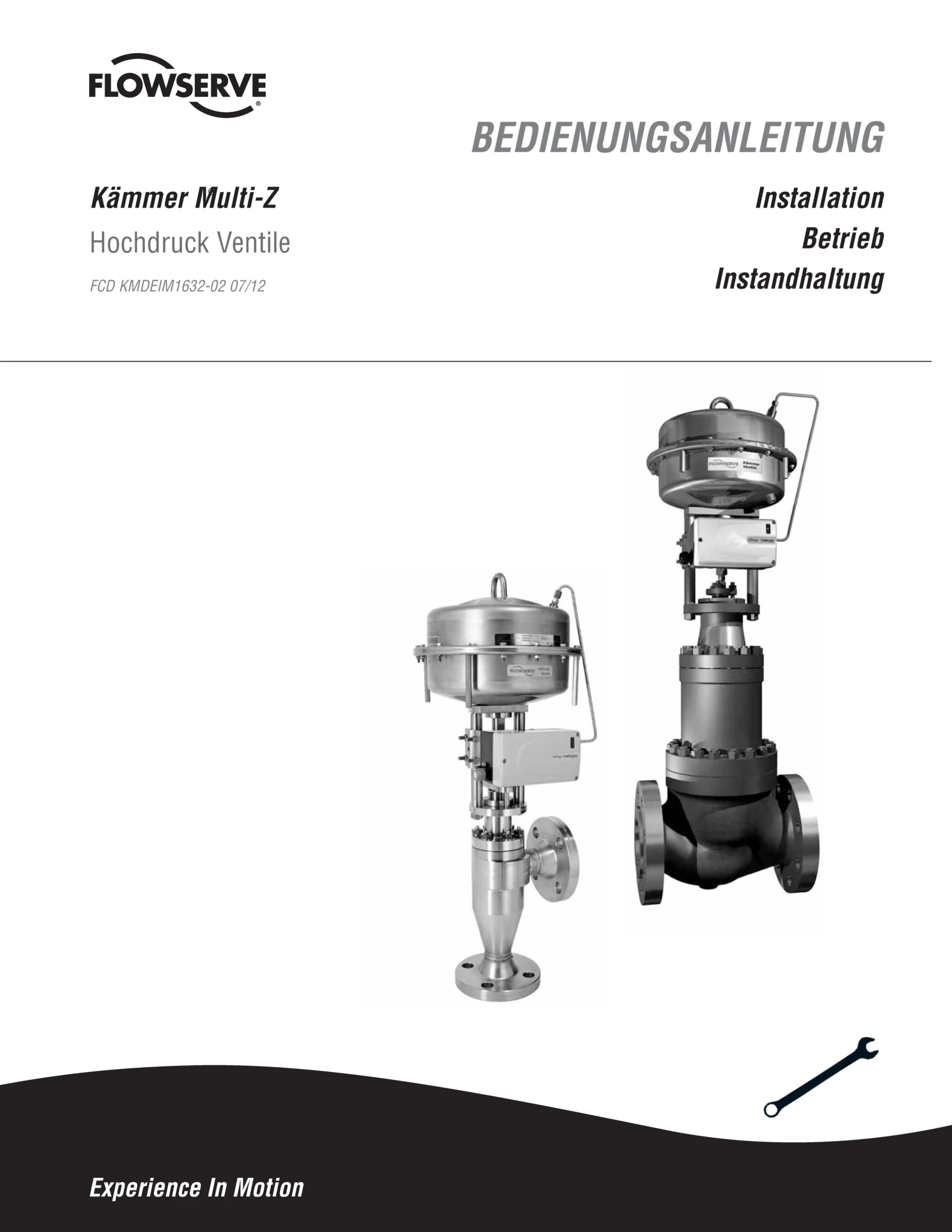 Kammer Multi-Z严酷工况阀门使用说明