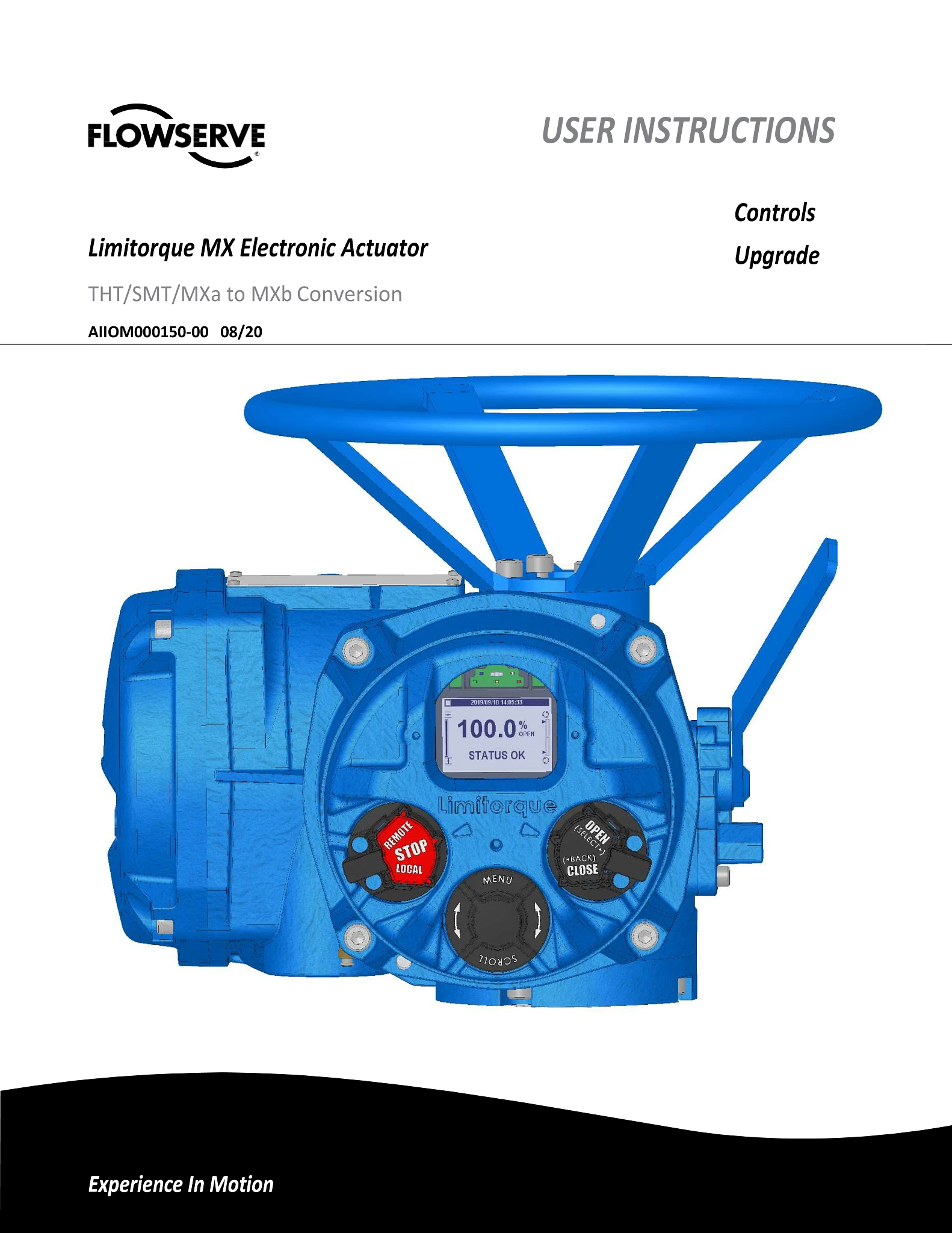 Limitorque MX电子执行器 THT/SMT/MXa到MXb转换器