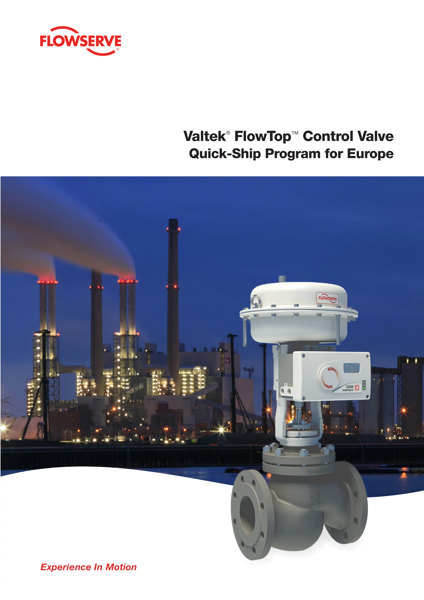 Valtek® FlowTop™控制阀欧洲快速发货计划