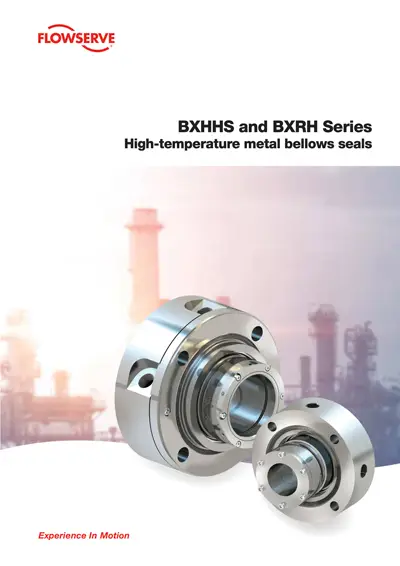 BXHHS和BXRH系列高温金属波纹管密封——宣传单