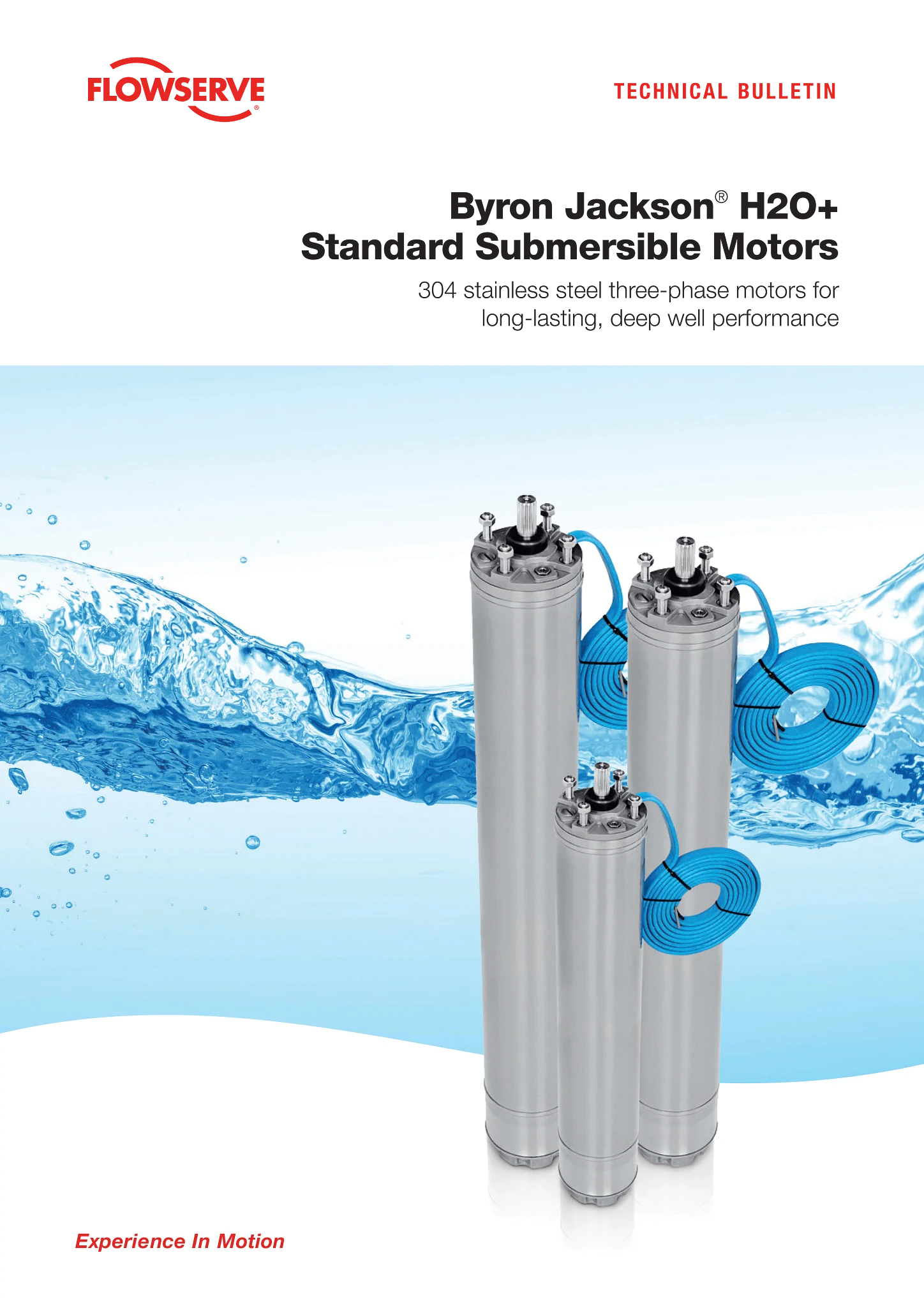 Byron Jackson H2O+标准潜水电机