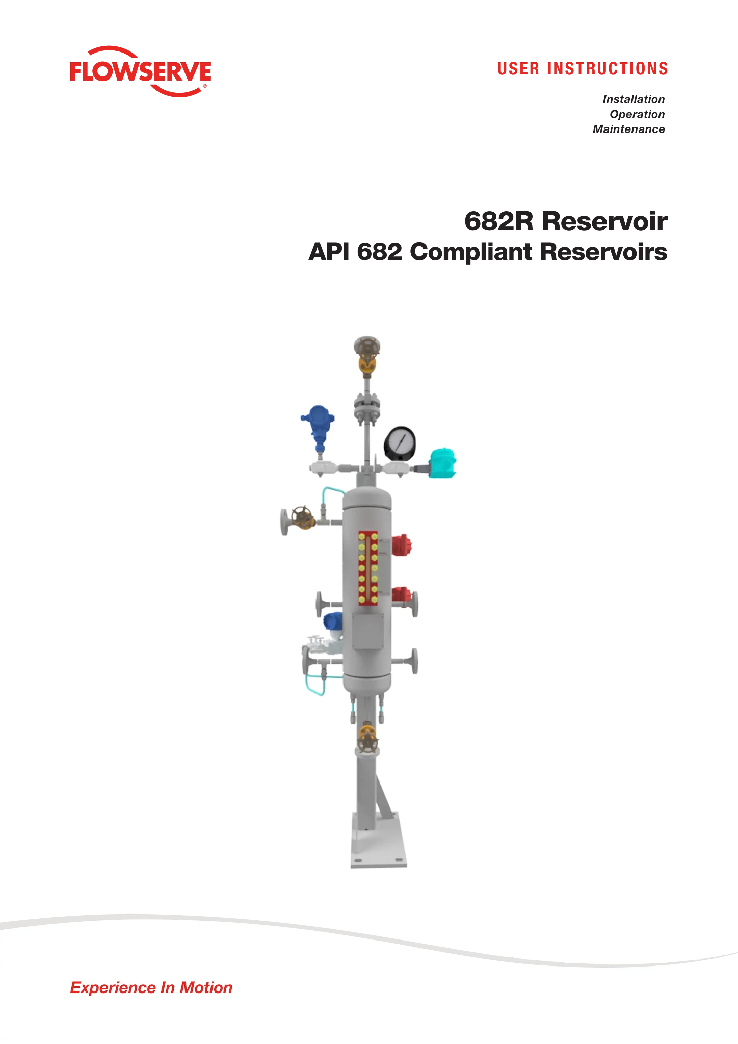 682R储罐API 682合规储罐使用说明(IOM)