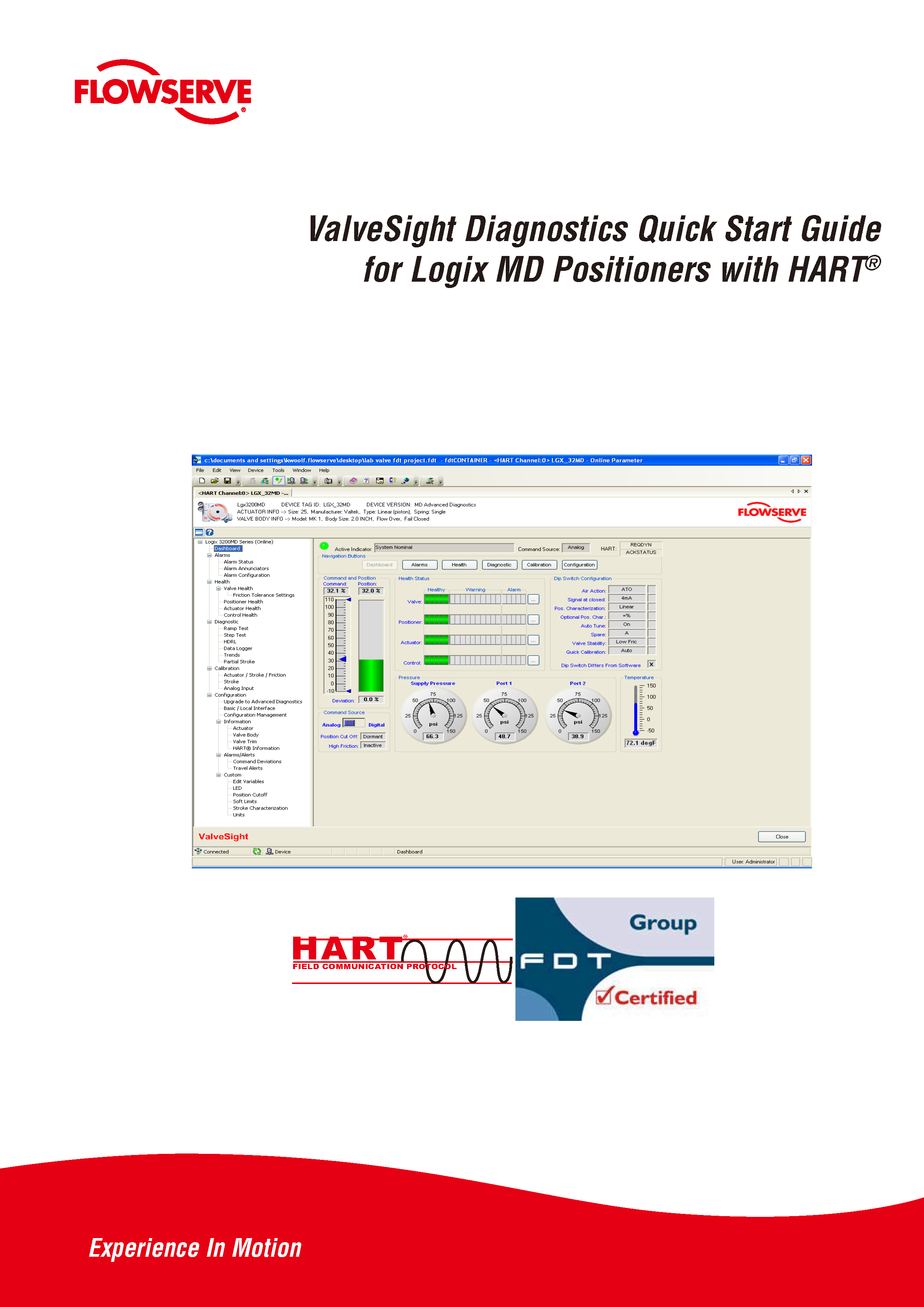 Flowserve ValveSight诊断快速入门指南