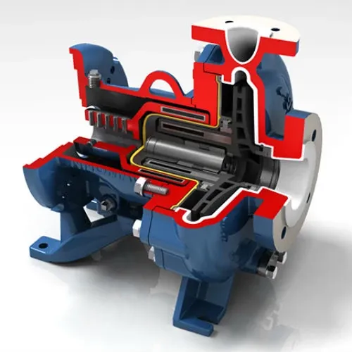 INNOMAG® TB-MAG内衬含氟聚合物、磁力驱动 ISO/ASME (ANSI) 化工流程泵